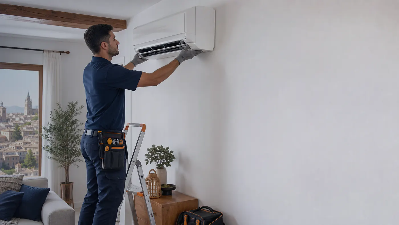 Instalación de split de pared en Los Yébenes y Toledo - Electro Jesús